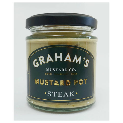Graham's Steak Mustard 215g [WHOLE CASE] by Graham's - The Pop Up Deli