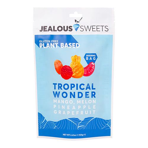 Jealous Tropical Wonder 125g Share Bags [WHOLE CASE] by Jealous Sweets - The Pop Up Deli