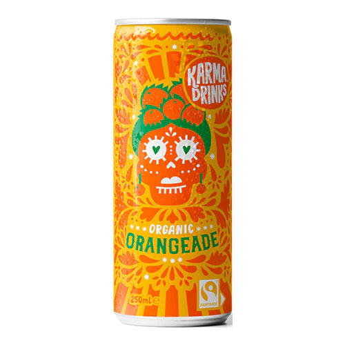 Karma Orangeade Can 250ml  [WHOLE CASE]