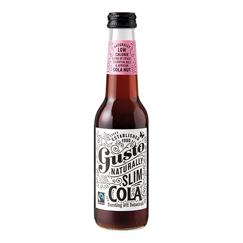 Gusto Organic Naturally Slim Cola 275ml Bottle  [WHOLE CASE]