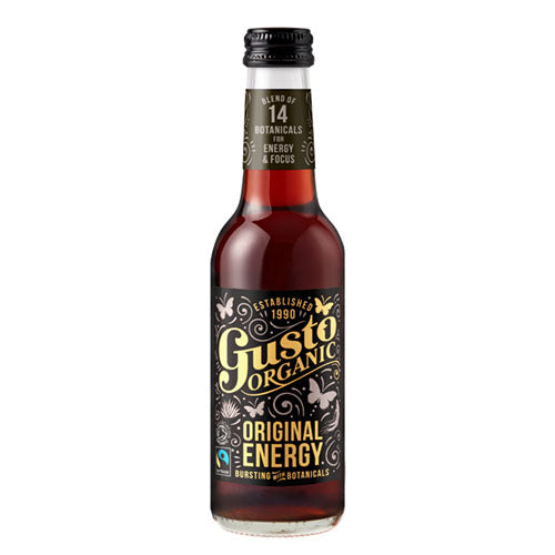 Gusto Organic Original Energy 250ml Bottle  [WHOLE CASE]