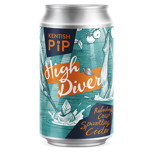 Kentish Pip High Diver Cider 330ml Can [WHOLE CASE] by Kentish Pip - The Pop Up Deli