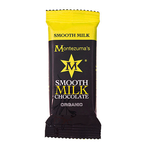 Montezuma's Organic Smooth Milk Chocolate 25g Bar [WHOLE CASE] by Montezuma's - The Pop Up Deli