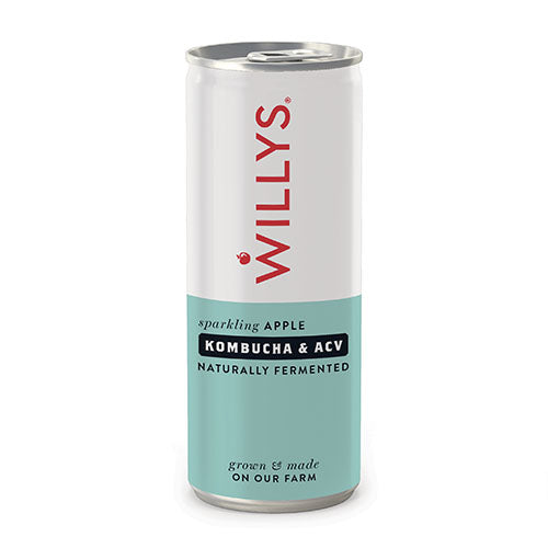 Willy's Apple Switchel with Kombucha & ACV 250ml  [WHOLE CASE]