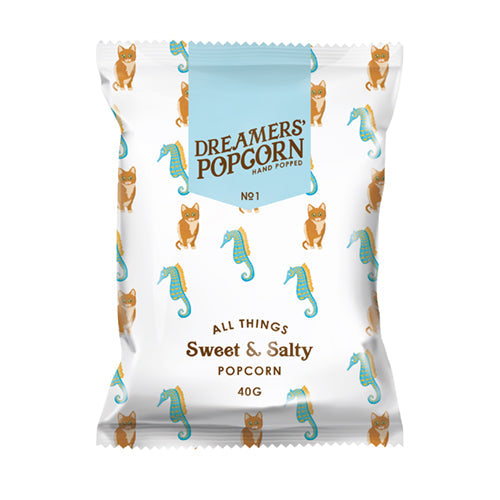 Dreamers Popcorn Sweet & Salty Popcorn 40g [WHOLE CASE] by Dreamers - The Pop Up Deli