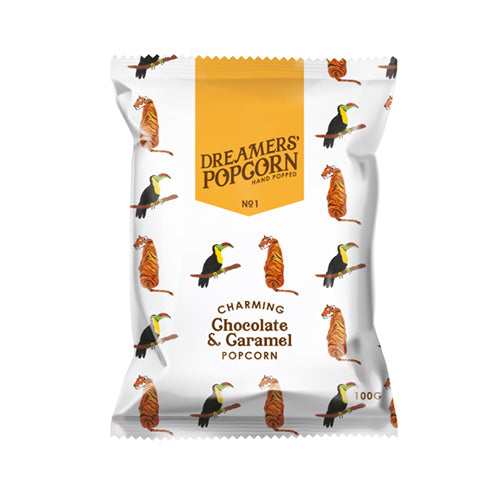 Dreamers Popcorn Chocolate & Caramel Popcorn 1 [WHOLE CASE] by Dreamers - The Pop Up Deli