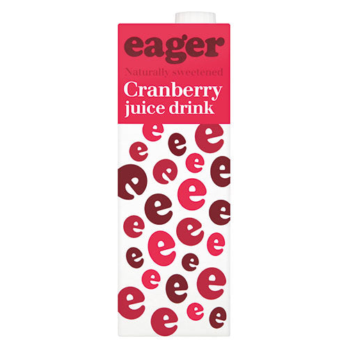 Eager Cranberry Juice [WHOLE CASE] by Eager - The Pop Up Deli