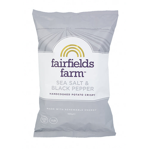 Fairfields Farm Crisps Salt & Pepper Crisps 150g [WHOLE CASE] by Fairfields Farm Crisps - The Pop Up Deli