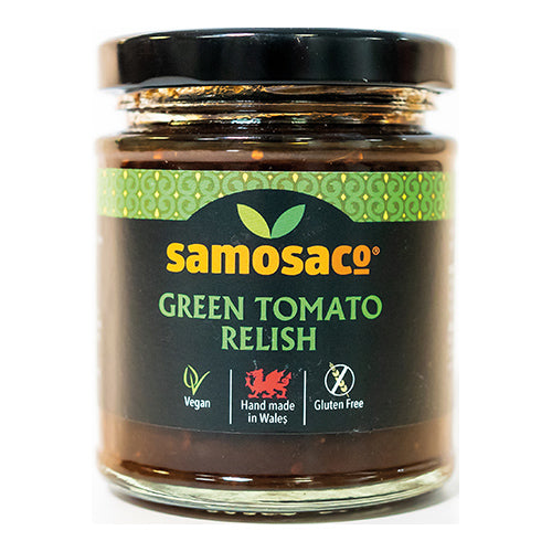 Samosaco Green Tomato Relish 210g [WHOLE CASE]