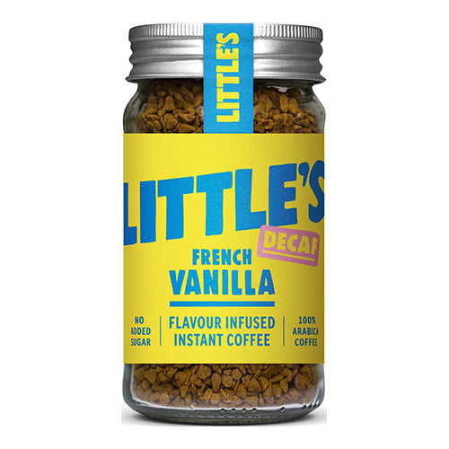 Little's Decaf French Vanilla Flavour Infused Instant Coffee [WHOLE CASE] by Little's Speciality Coffee - The Pop Up Deli