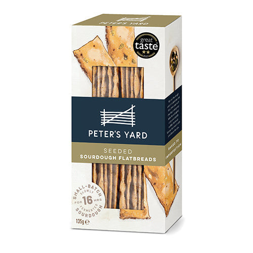 Peter's Yard Sourdough Flatbread- Seeded 135g [WHOLE CASE] by Peter's Yard - The Pop Up Deli