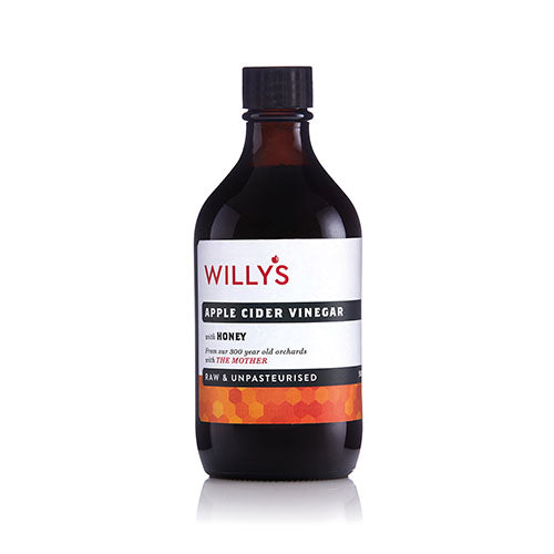 Willy's Apple Cider Vinegar with Honey 500ml [WHOLE CASE] by Willy's Ltd - The Pop Up Deli