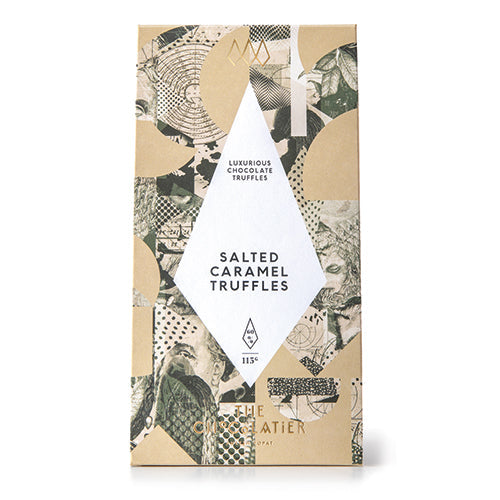 The Chocolatier Salted Caramel Truffles 115g [WHOLE CASE] by The Chocolatier - The Pop Up Deli