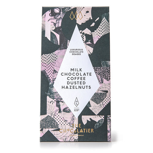 The Chocolatier Milk Chocolate Coffee Dusted Hazelnuts 125g [WHOLE CASE] by The Chocolatier - The Pop Up Deli