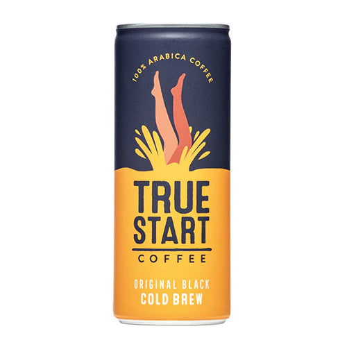 TrueStart Original Black Cold Brew Coffee Can 250ml  [WHOLE CASE]