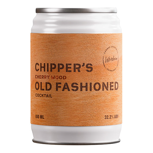 Whitebox Chipper's Old Fashioned Virgin Oak Whisky Cherrywood Bitters Gum Sugar 100ml 12 [WHOLE CASE]