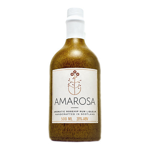 Amarosa Aromatic Rosehip Rum lIqueur 50cl [WHOLE CASE] by Aelder Elixir - The Pop Up Deli