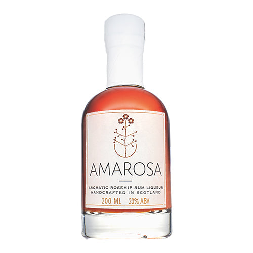 Amarosa Aromatic Rosehip Rum lIqueur 20cl [WHOLE CASE] by Aelder Elixir - The Pop Up Deli