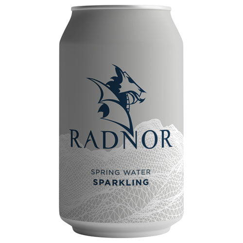 Radnor Hills 330ml Can Sparkling Water  [WHOLE CASE]
