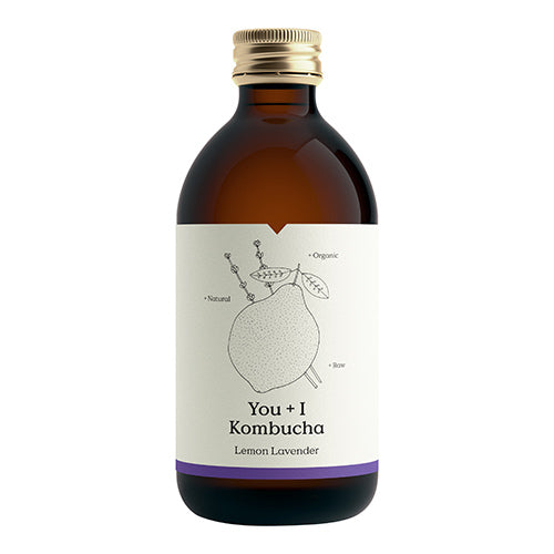 You + I Kombucha Lemon Lavender 330ml  [WHOLE CASE]