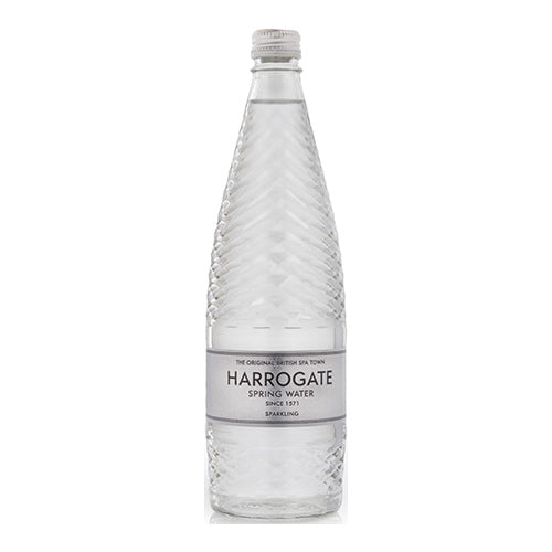 Harrogate Water 750ml Glass Sparkling [WHOLE CASE] The Pop Up Deli