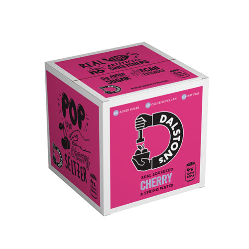 Dalston's Cherry Soda Multipack 330ml Can 4pack [WHOLE CASE]