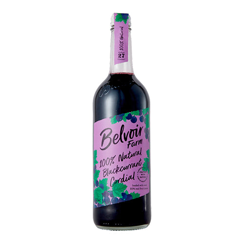 Belvoir Blackcurrant Cordial 750ml [WHOLE CASE] by Belvoir Fruit Farms - The Pop Up Deli