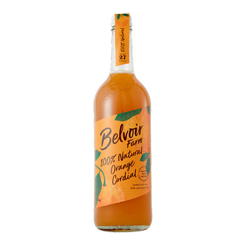 Belvoir Orange Cordial 750ml [WHOLE CASE] by Belvoir Fruit Farms - The Pop Up Deli