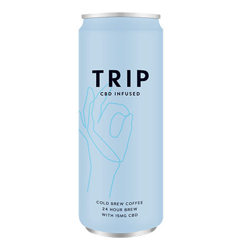 TRIP CBD Infused Cold Brew Coffee Can [WHOLE CASE] by TRIP - The Pop Up Deli