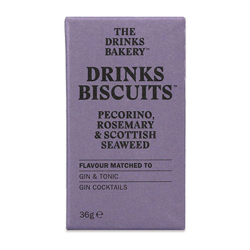 Drinks Biscuits - Pecorino, Rosemary & Seaweed 36g [WHOLE CASE] by The Drinks Bakery - The Pop Up Deli