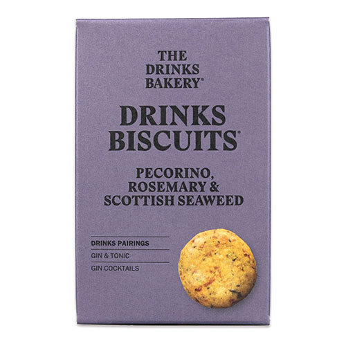 Drinks Biscuits - Pecorino, Rosemary & Seaweed 110g [WHOLE CASE] by The Drinks Bakery - The Pop Up Deli