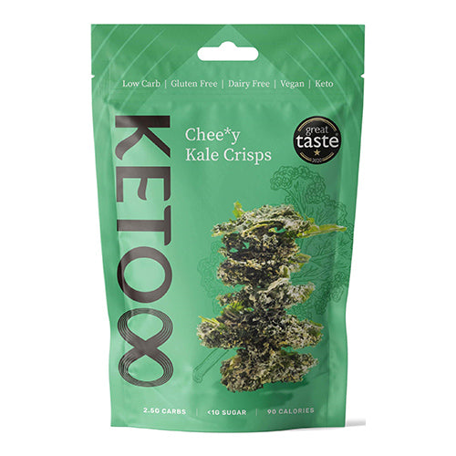 Cru8 Raw Parmesano Kale Crisps 50g [WHOLE CASE] by Cru8 - The Pop Up Deli