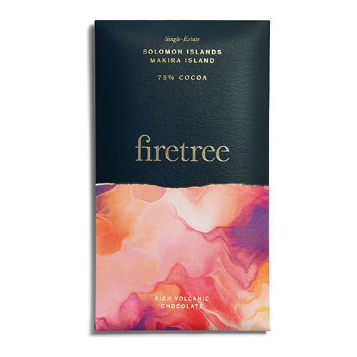Firetree Solomon Islands, Makira Island, 75% 65g [WHOLE CASE] by Firetree - The Pop Up Deli