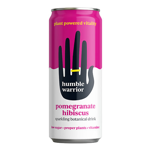 Humble Warrior Pomegranate Hibiscus 250ml Can [WHOLE CASE]