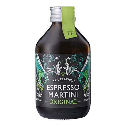 Tail Feather Premixed Espresso Martini 140ml  [WHOLE CASE]