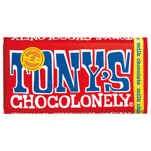 Tony's Chocolonely Milk Chocolate 180g [WHOLE CASE] by Tony's Chocolonely - The Pop Up Deli