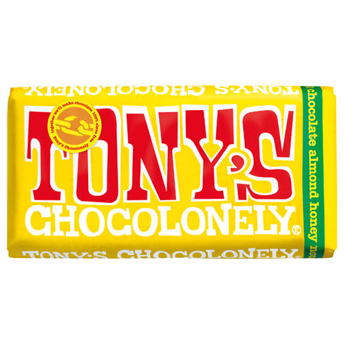 Tony's Chocolonely Milk Chocolate 32% Almond Honey Nougat 180g [WHOLE CASE] by Tony's Chocolonely - The Pop Up Deli