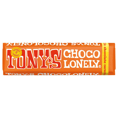Tony's Chocolonely Milk Chocolate Caramel Sea Salt 47g [WHOLE CASE] by Tony's Chocolonely - The Pop Up Deli