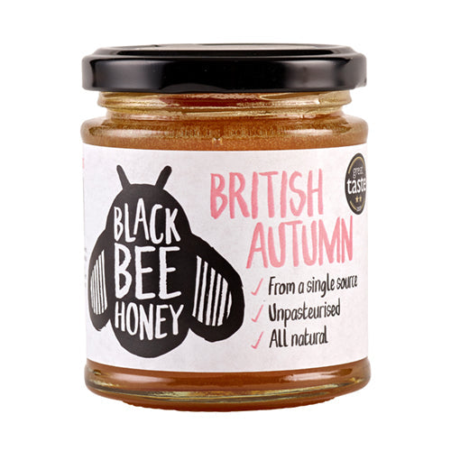 Black Bee Honey British Autumn Honey 227g [WHOLE CASE] by Black Bee Honey - The Pop Up Deli