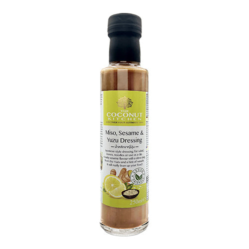 The Coconut Kitchen Miso, Sesame & Yuzu Dressing 250ml [WHOLE CASE] by The Coconut Kitchen - The Pop Up Deli