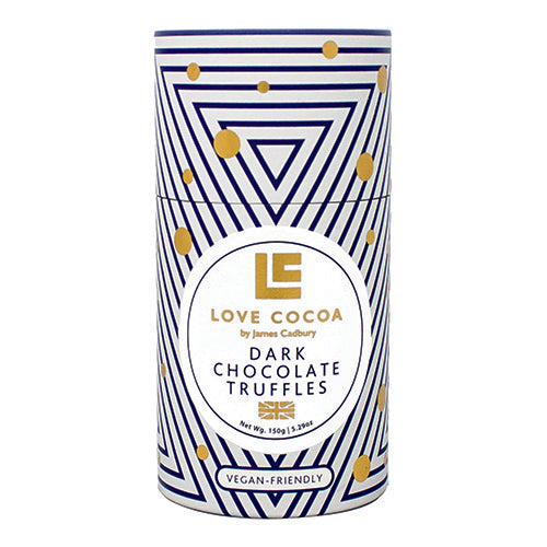 Love Cocoa - Dark Chocolate (VEGAN) Truffles 150g [WHOLE CASE] by Love Cocoa - The Pop Up Deli