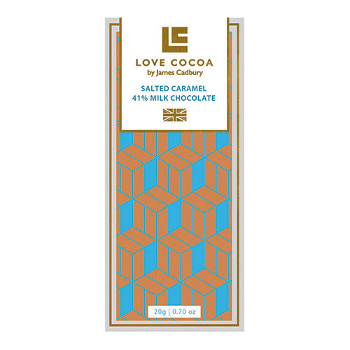 Love Cocoa - Salted Caramel 20g [WHOLE CASE] by Love Cocoa - The Pop Up Deli