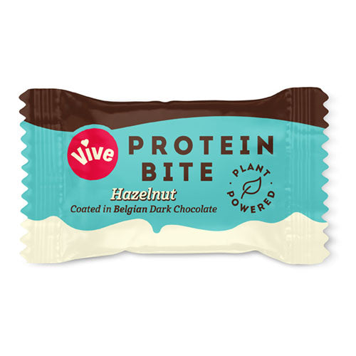 Vive Dark Chocolate Coated Protein Bite - Hazelnut 20g [WHOLE CASE] by Vive - The Pop Up Deli