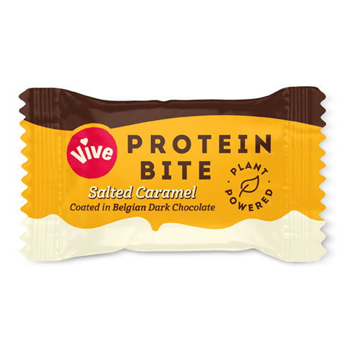 Vive Dark Chocolate Coated Protein Bite - Salted Caramel 20g [WHOLE CASE] by Vive - The Pop Up Deli