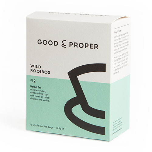 Good & Proper Tea Rooibos Carton 37.5g [WHOLE CASE] by Good & Proper Tea - The Pop Up Deli
