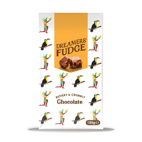 Dreamers' Chocolate Fudge 150g [WHOLE CASE] by Dreamers' Fudge - The Pop Up Deli