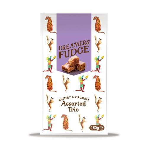 Dreamers' Trio of Fudge 150g [WHOLE CASE] by Dreamers' Fudge - The Pop Up Deli