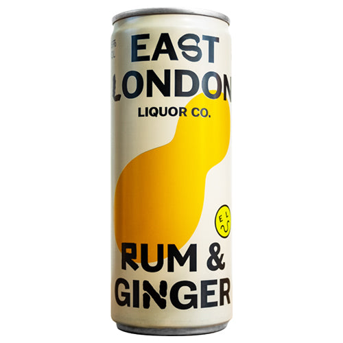 East London Liquor Co Rum And Ginger Can 250ml by East London Liquor Co - The Pop Up Deli