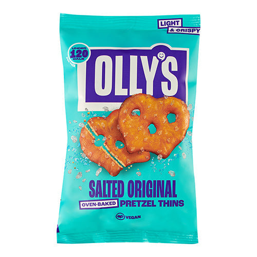 Olly's Pretzel Thins - Original Salted 35g  [WHOLE CASE]