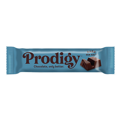 Prodigy 60% Dark Chocolate With Sea Salt 35g by Prodigy - The Pop Up Deli
